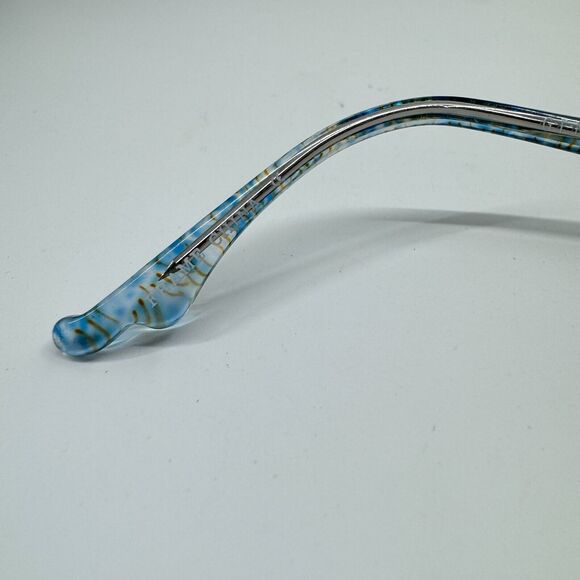 Vintage Genevieve Paris Eyeglasses Mo Lynn 53[]14 Translucent Blue used H12128 - Picture 7 of 10